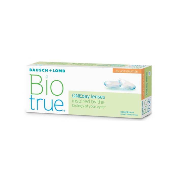 Biotrue ONEday for Astigmatism ( 30 φακοί + 10 φακοί ΔΩΡΟ ) Ημερήσιοι Αστιγματικοί