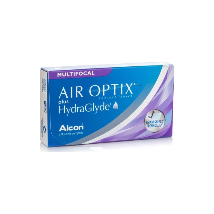 Air Optix Plus HydraGlyde Multifocal ( 3 φακοί ) Μηνιαίοι Πολυεστιακοί