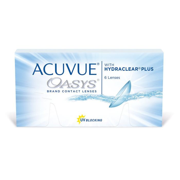 Acuvue Oasys ( 6 φακοί ) Δεκαπεθήμεροι Μυωπίας