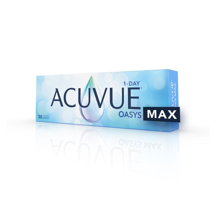 Acuvue Oasys 1-Day MAX ( 30 φακοί ) Ημερήσιοι Μυωπικοί