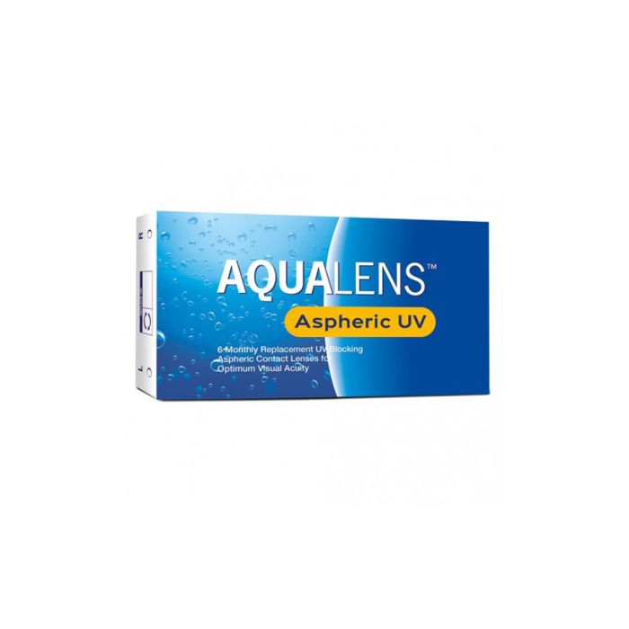 Aqualens Aspheric UV ( 6 φακοί ) Μηνιαίοι Μυωπίας