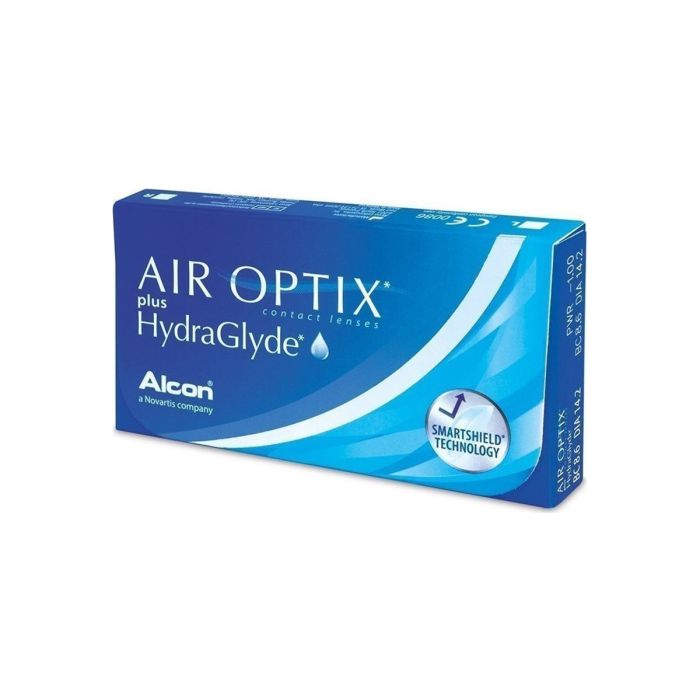Air Optix Plus Hydraglyde ( 3 φακοί ) Μηνιαίοι Μυωπίας